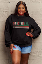Load image into Gallery viewer, Simply Love Full Size CHRISTMAS Long Sleeve Sweatshirt