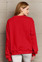 Load image into Gallery viewer, Simply Love Full Size CHRISTMAS Long Sleeve Sweatshirt