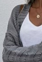 Load image into Gallery viewer, Open Front Long Sleeve Cardigan