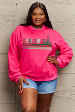 Load image into Gallery viewer, Simply Love Full Size CHRISTMAS Long Sleeve Sweatshirt