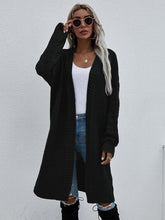 Load image into Gallery viewer, Open Front Long Sleeve Cardigan