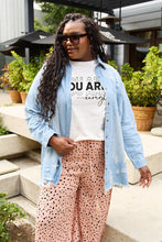 Load image into Gallery viewer, Simply Love Full Size YOU ARE ENOUGH Short Sleeve T-Shirt