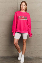 Load image into Gallery viewer, Simply Love Full Size CHRISTMAS Long Sleeve Sweatshirt