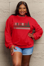 Load image into Gallery viewer, Simply Love Full Size CHRISTMAS Long Sleeve Sweatshirt