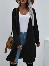Load image into Gallery viewer, Open Front Long Sleeve Cardigan