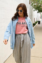 Load image into Gallery viewer, Simply Love Full Size YOU ARE ENOUGH Short Sleeve T-Shirt