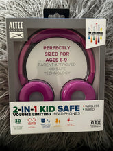 Load image into Gallery viewer, 2-in1Kid Safe headphones
