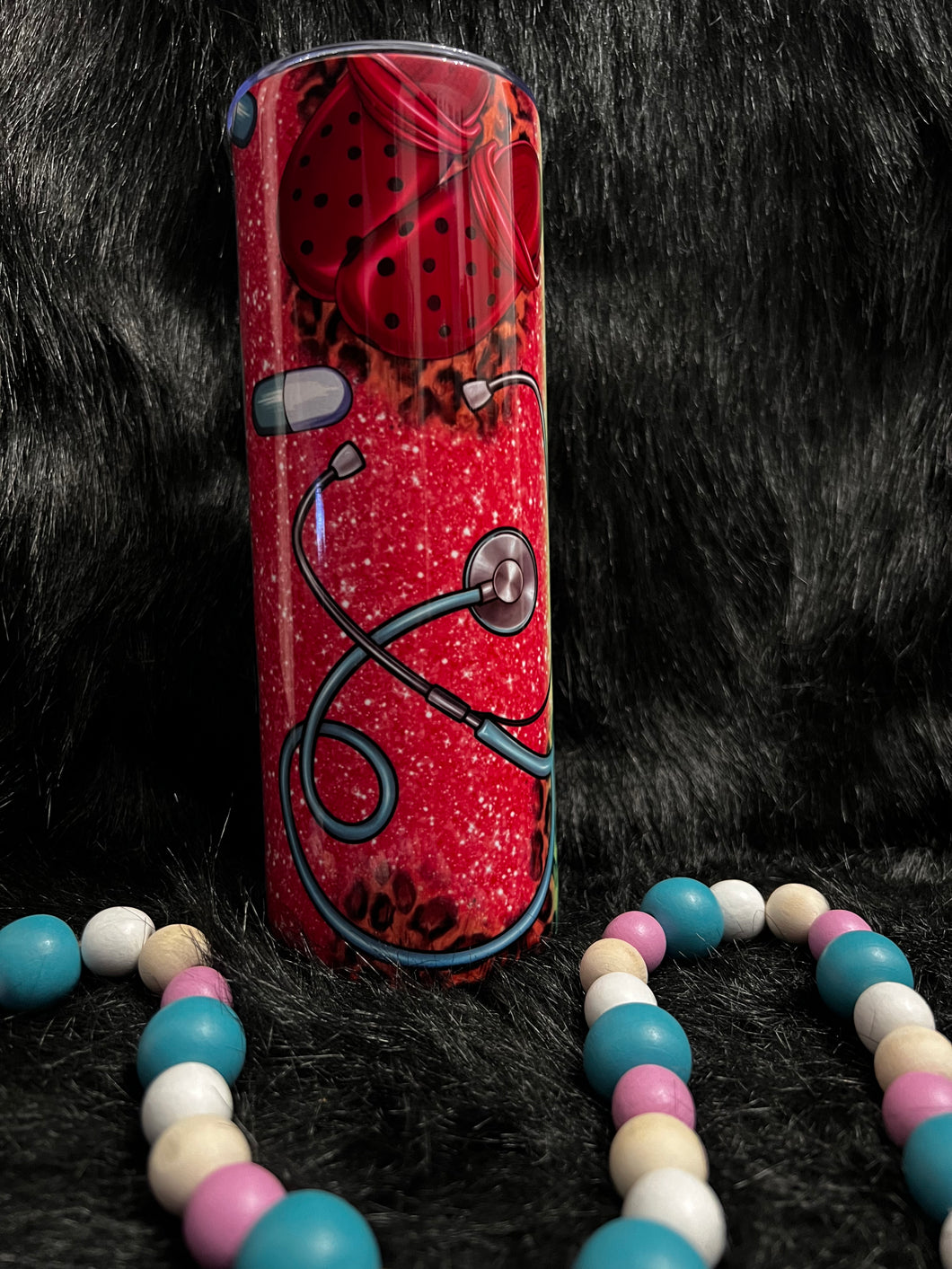 Nurse Cheetah Tumbler