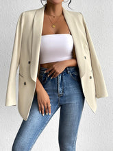 Load image into Gallery viewer, Open Front Long Sleeve Blazer
