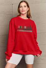 Load image into Gallery viewer, Simply Love Full Size CHRISTMAS Long Sleeve Sweatshirt
