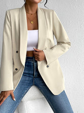 Load image into Gallery viewer, Open Front Long Sleeve Blazer
