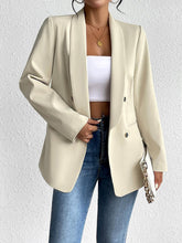 Load image into Gallery viewer, Open Front Long Sleeve Blazer
