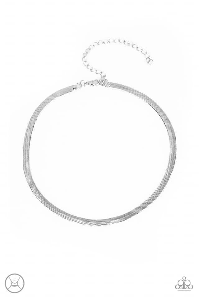 Silver Choker Set