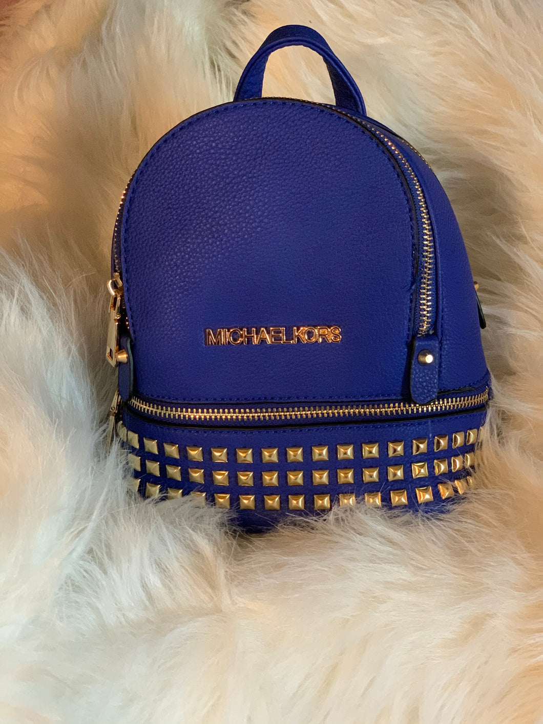 MK Stud Backpack purse