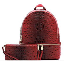 Load image into Gallery viewer, Ostrich Backpack set
