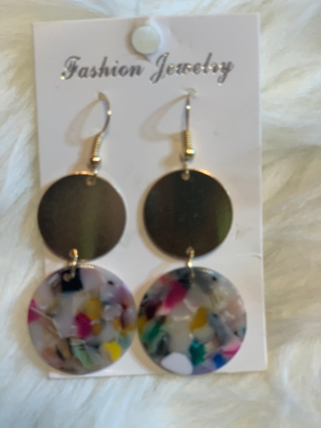 Marble Earrings