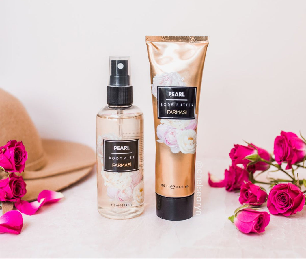 Farmasi Pearl powder body mist & Body butter