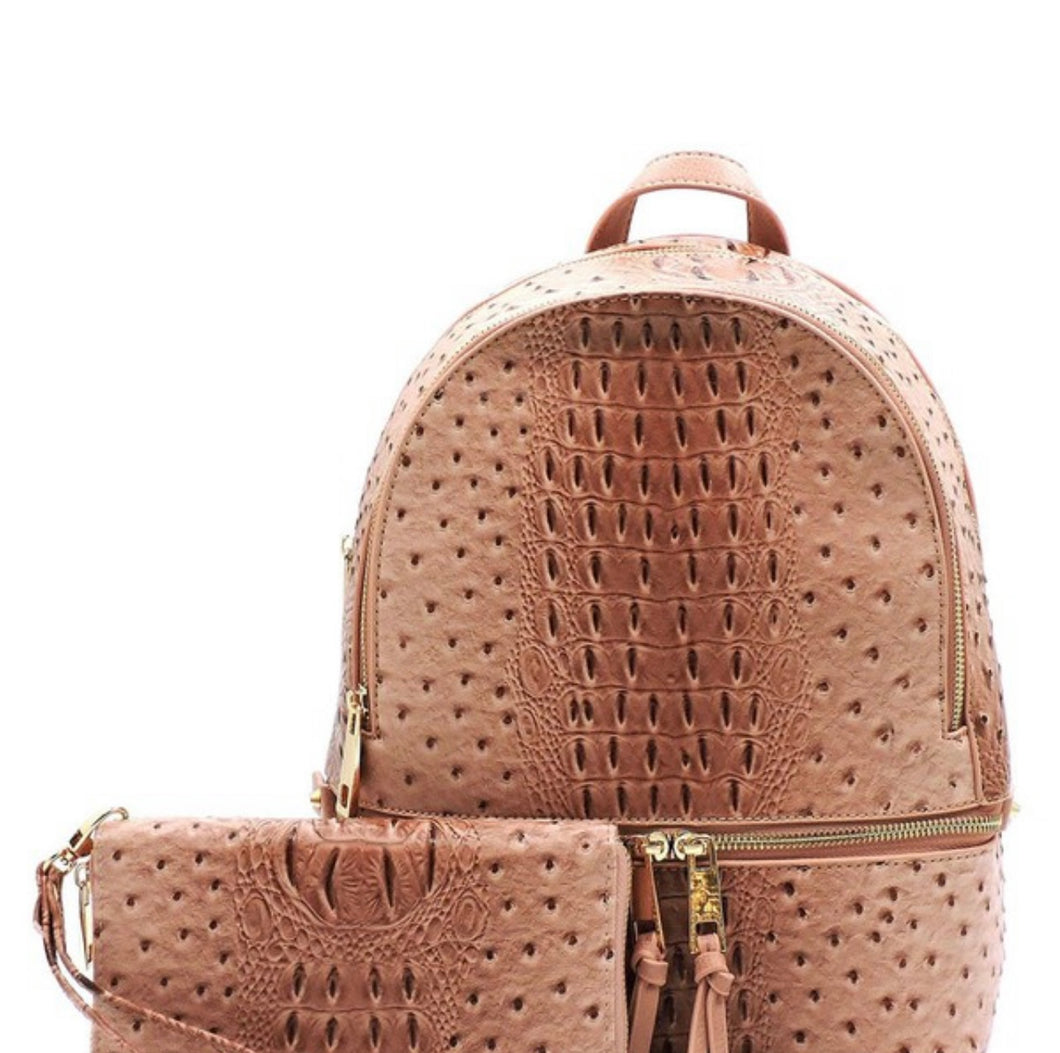 Ostrich Backpack set