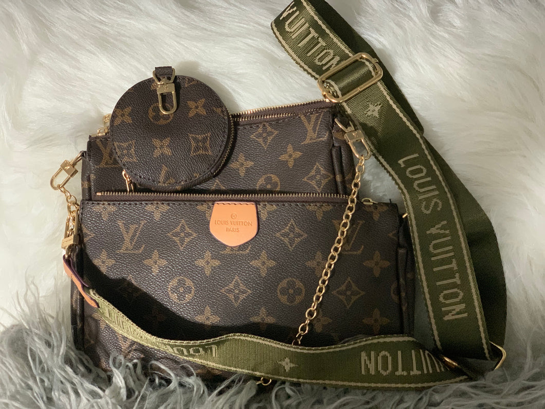 LV Purse -Olive Green
